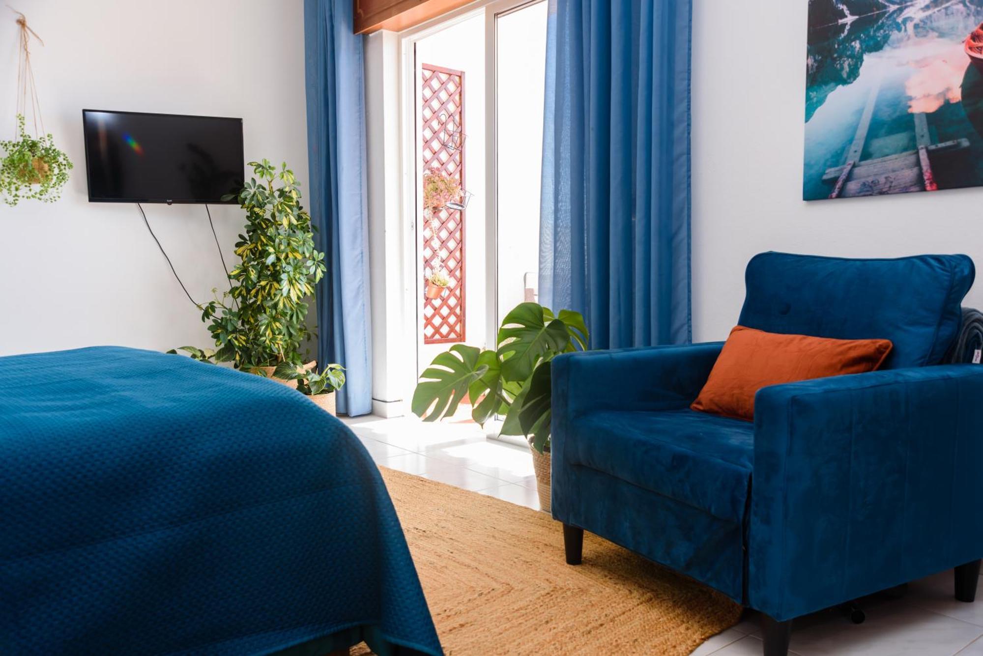 Hillside Studio With Sea View & Fibre Internet Albufeira Dış mekan fotoğraf